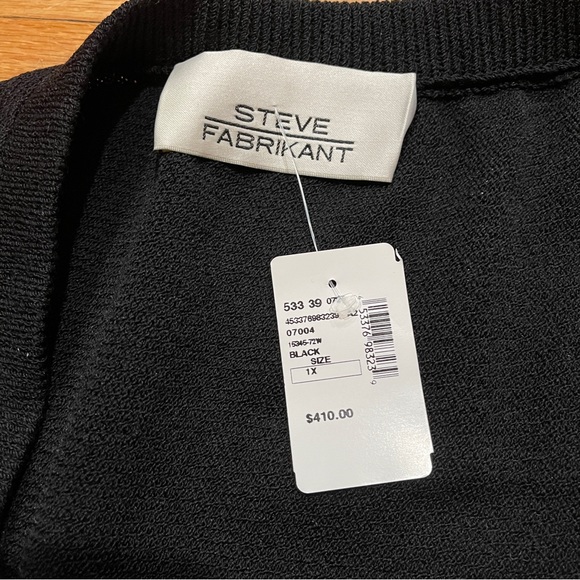 Vintage Steve Fabrikant Womens Santana Knit Career Skirt Size 1X Wool Blend NEW - Picture 6 of 9